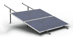 L3 Aluminium Solar Structure For Three Solar Panels