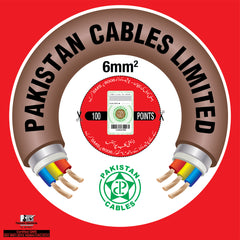 Pakistan Cables 1x6 MM² 450/750 V