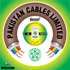 Pakistan Cables 1x6 MM² 450/750 V