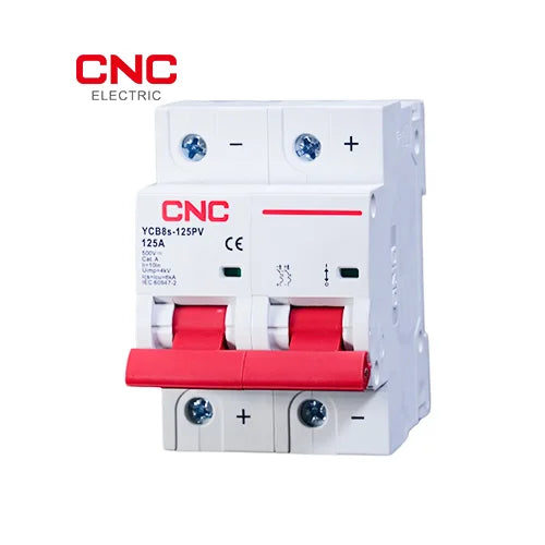 DC 2 Pole MCB 500V 125A YCB1 | for Battery Protection