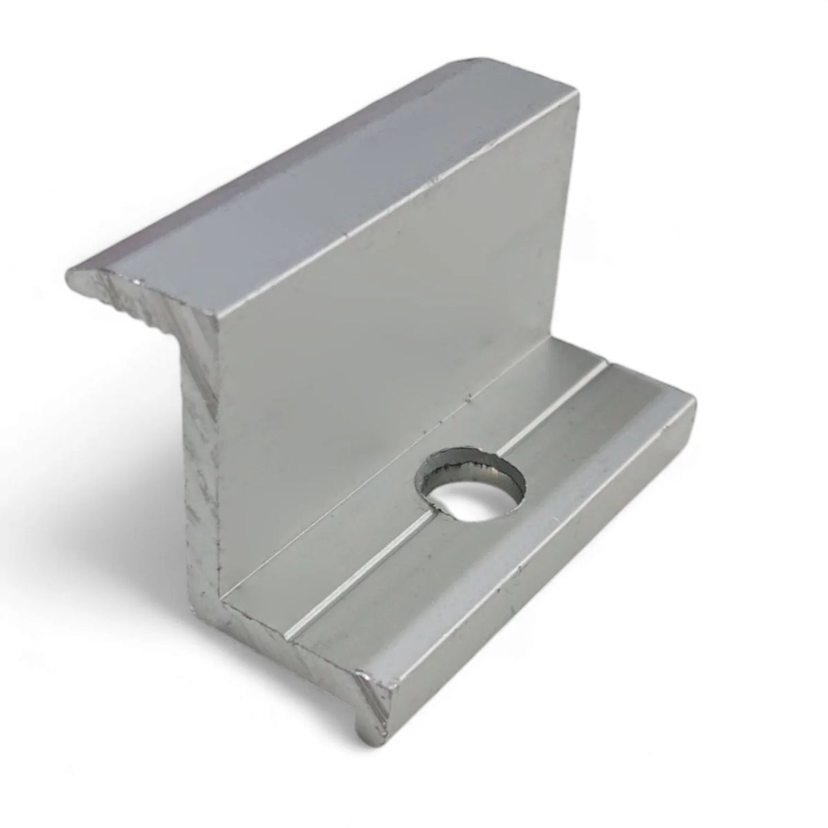 BHS Pure Aluminum Z-Type End Clamp for Solar Mounting – Premium Finish