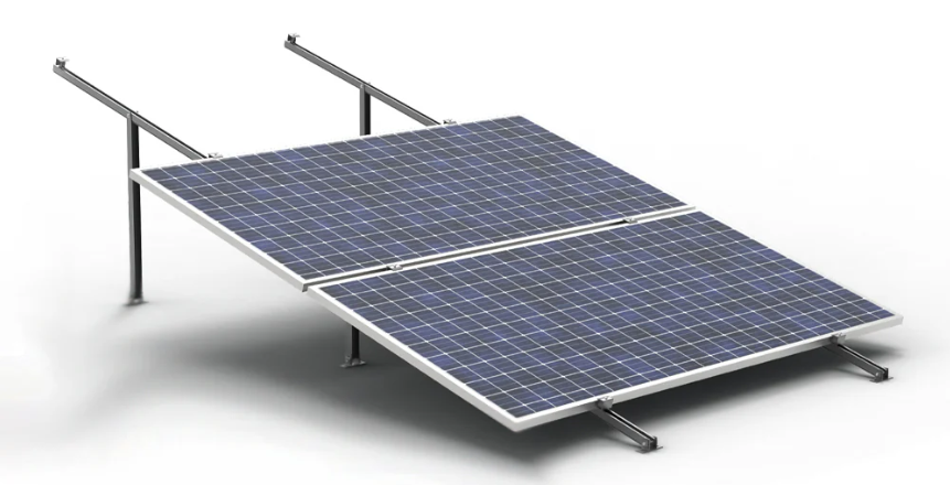 L2 Aluminium Solar Structure For Two Solar Panels