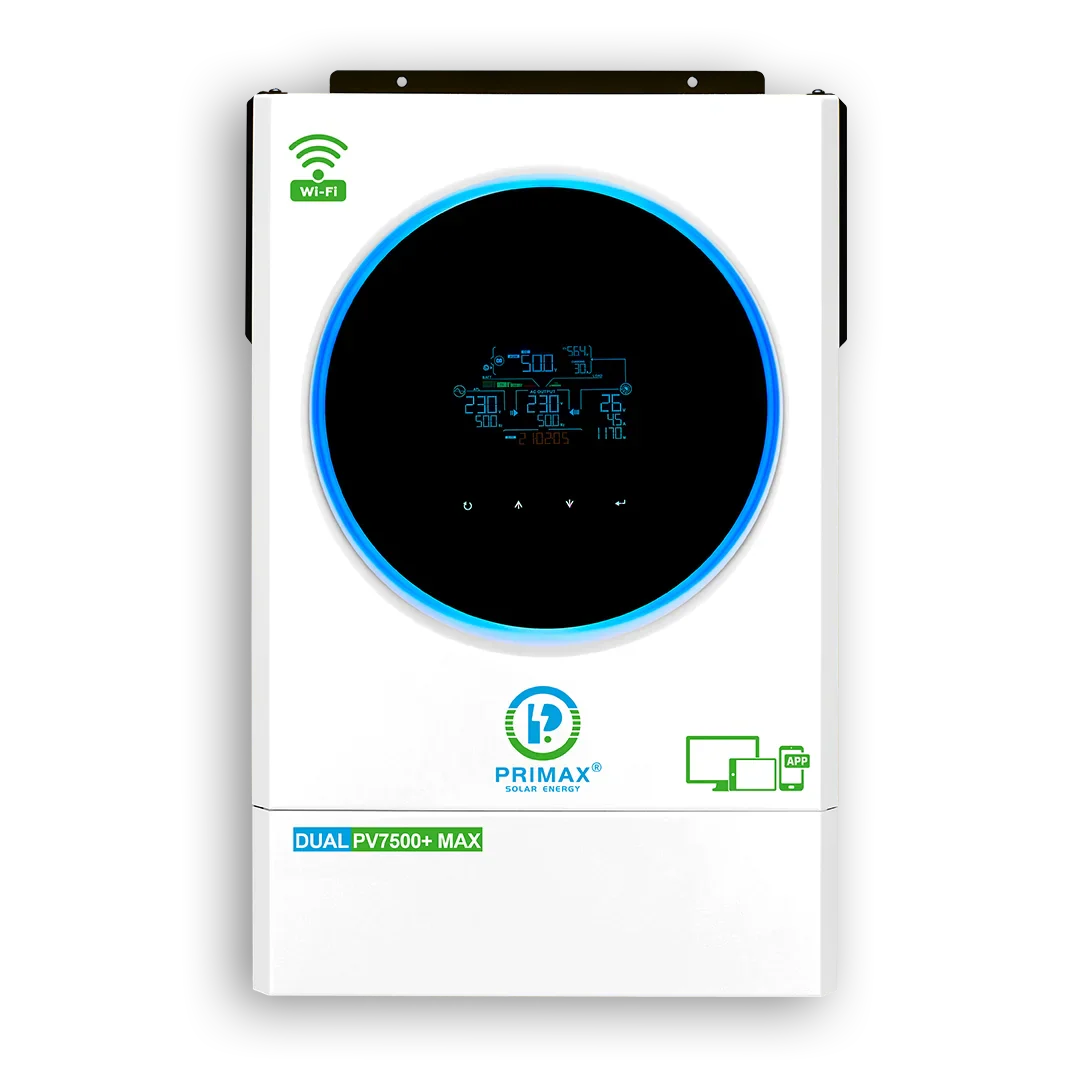 PRIMAX GALAXY DUAL PV7500+ MAX HYBRID SOLAR INVERTER 6KW With 7500W MPPT Solar Charge Controller