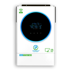 PRIMAX GALAXY DUAL PV7500+ MAX HYBRID SOLAR INVERTER 6KW With 7500W MPPT Solar Charge Controller