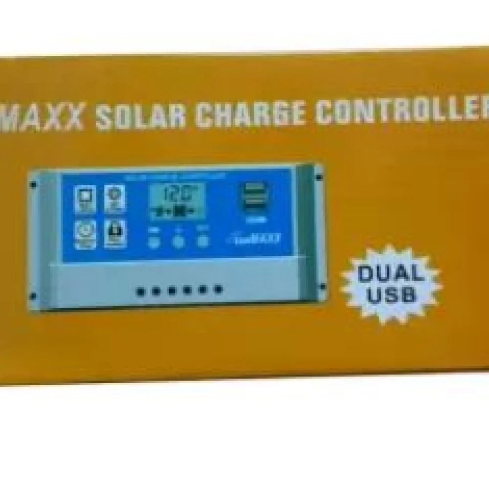 SunMaxx Solar Charge Controller 20A with 2 USB Port
