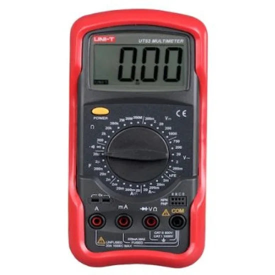 UNI-T UT52 STANDARD DIGITAL MULTIMETER
