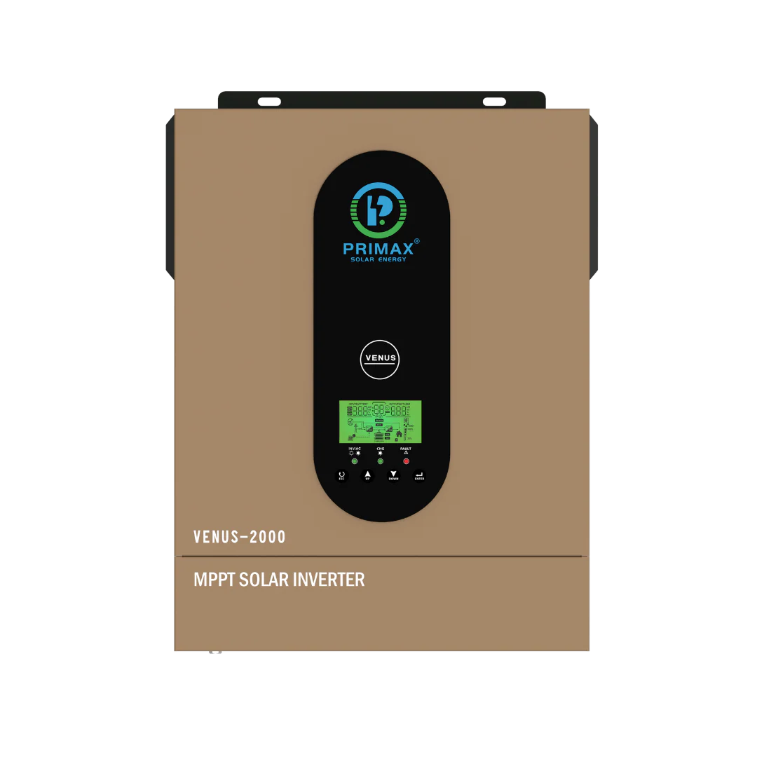 PRIMAX VENUS 2000 Off grid Solar Inverter 12V 1.6KW with 2000W MPPT Solar Charge Controller