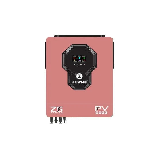 Zionic Inverter Ziewnic Z5 4.5KVA PV6500 Hybrid Solar Inverter – Axi Power
