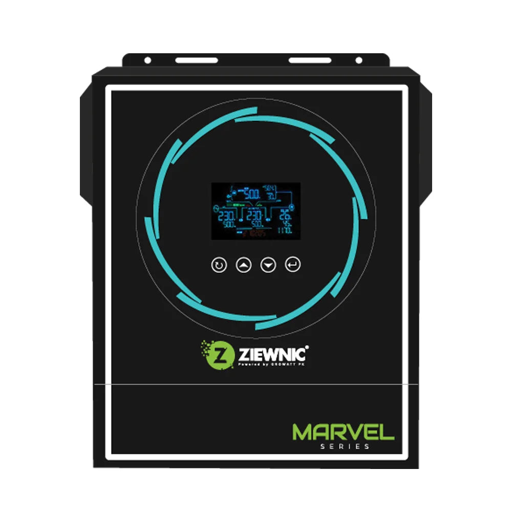 Ziewnic 7.0kw Marvel 5G European PV 8500 On Grid Solar Hybrid Inverter