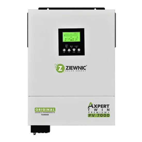Ziewnic Axpert Twin Premium Plus 6.2kW PV7000 Hybrid Solar Inverter